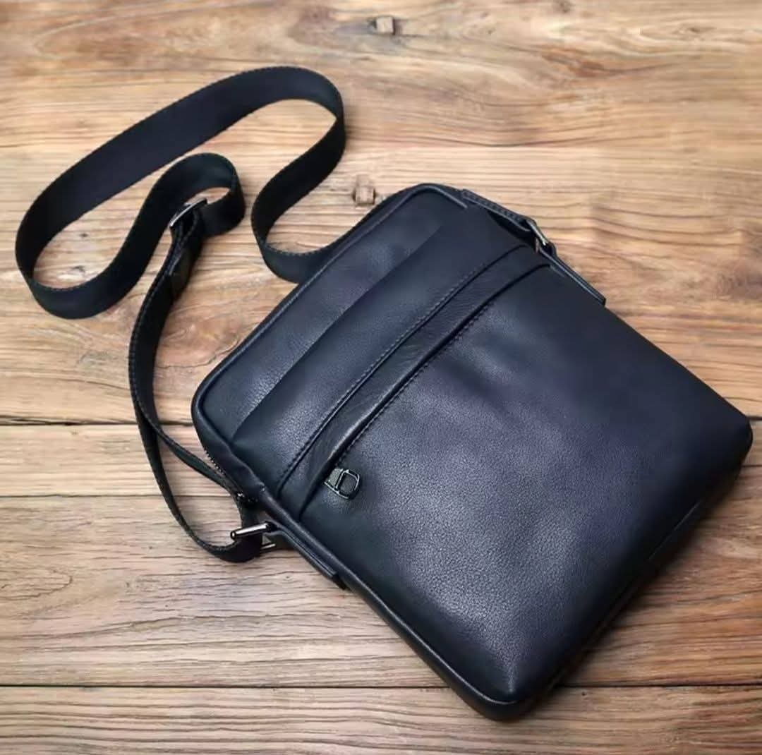 Leather Messenger Bag